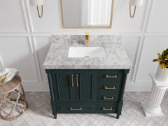 Aberdeen 36 in. W x 22 in. D Center Sink Bathroom Vanity - photo 15