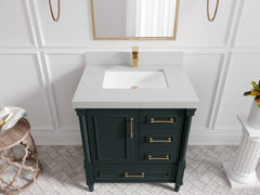 Aberdeen 30 in. W x 22 in. D Single Sink Bathroom Vanity - photo 27