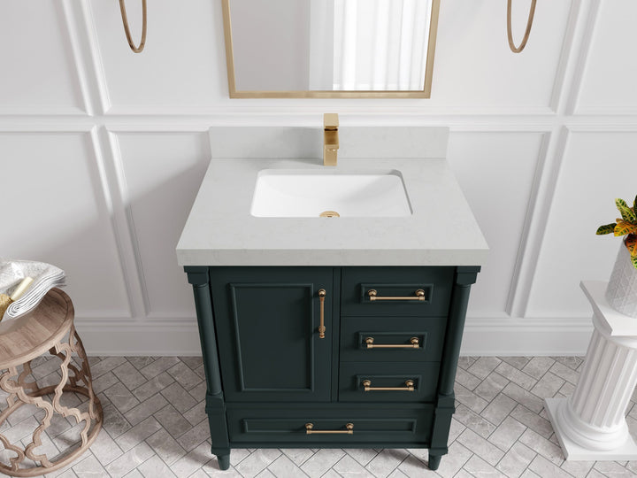 Aberdeen 30 in. W x 22 in. D Single Sink Bathroom Vanity - photo 27