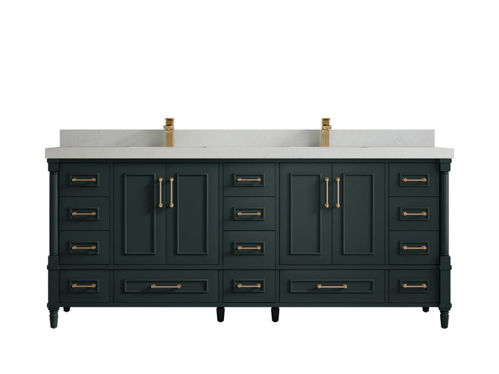 Aberdeen 80 in. W x 22 in. D Double Sink Bathroom Vanity - photo 21
