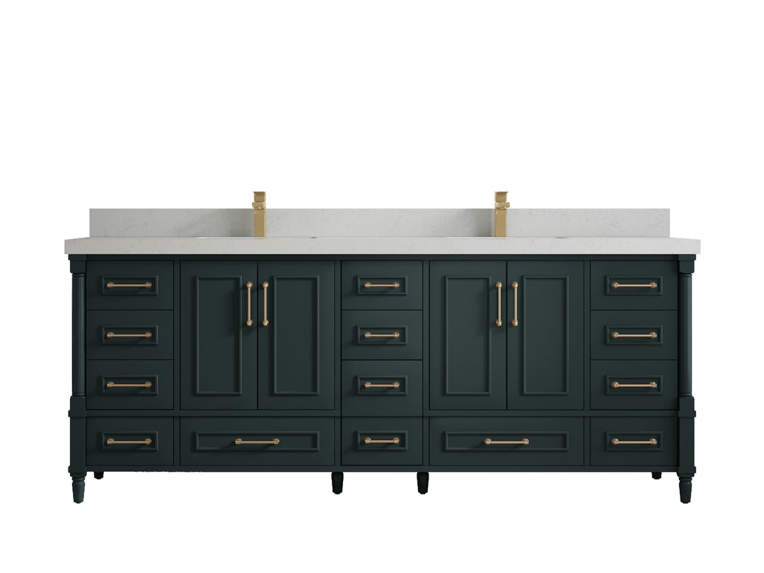 Aberdeen 84 in. W x 22 in. D Double Sink Bathroom Vanity