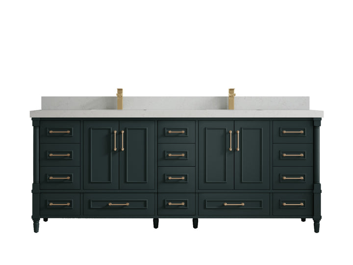 Aberdeen 84 in. W x 22 in. D Double Sink Bathroom Vanity - photo 19