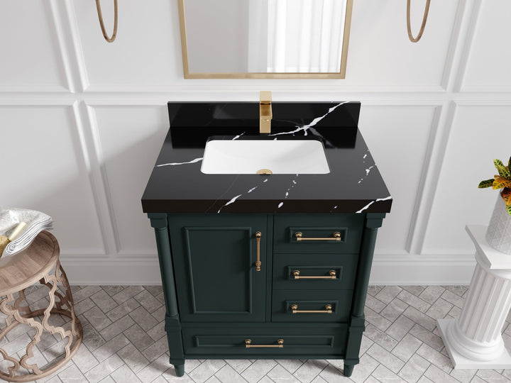 Aberdeen 30 in. W x 22 in. D Single Sink Bathroom Vanity - photo 15