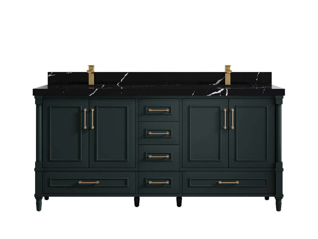 Aberdeen 72 in. W x 22 in. D Double Sink Bathroom Vanity