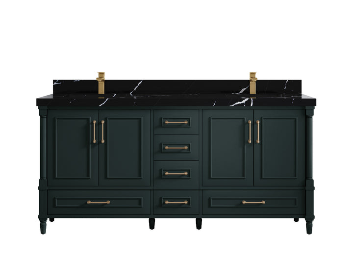 Aberdeen 72 in. W x 22 in. D Double Sink Bathroom Vanity - photo 9