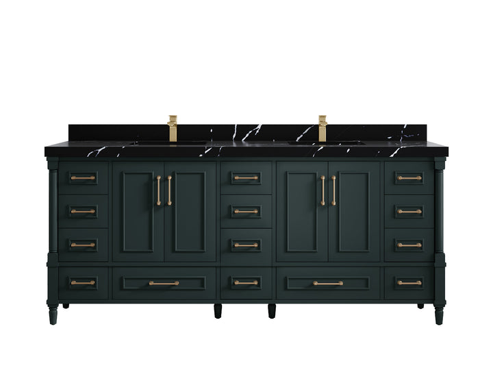 Aberdeen 80 in. W x 22 in. D Double Sink Bathroom Vanity - photo 9