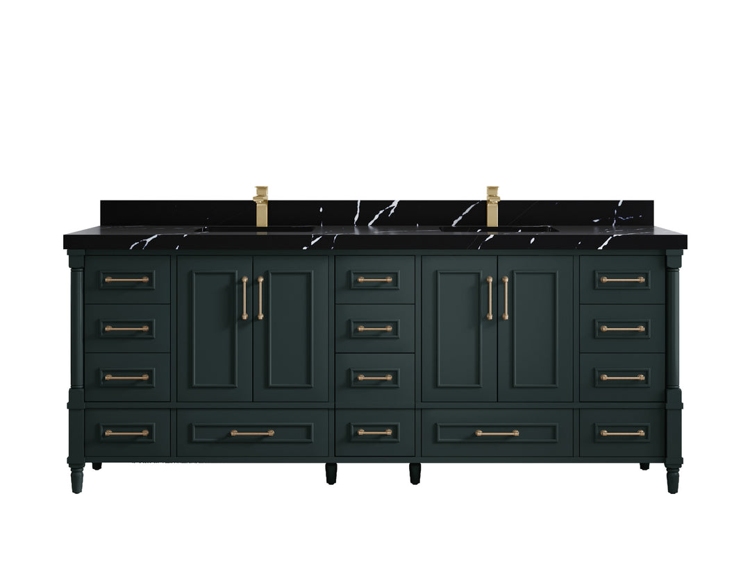 Aberdeen 84 in. W x 22 in. D Double Sink Bathroom Vanity