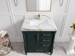 Aberdeen 30 in. W x 22 in. D Single Sink Bathroom Vanity - photo 17