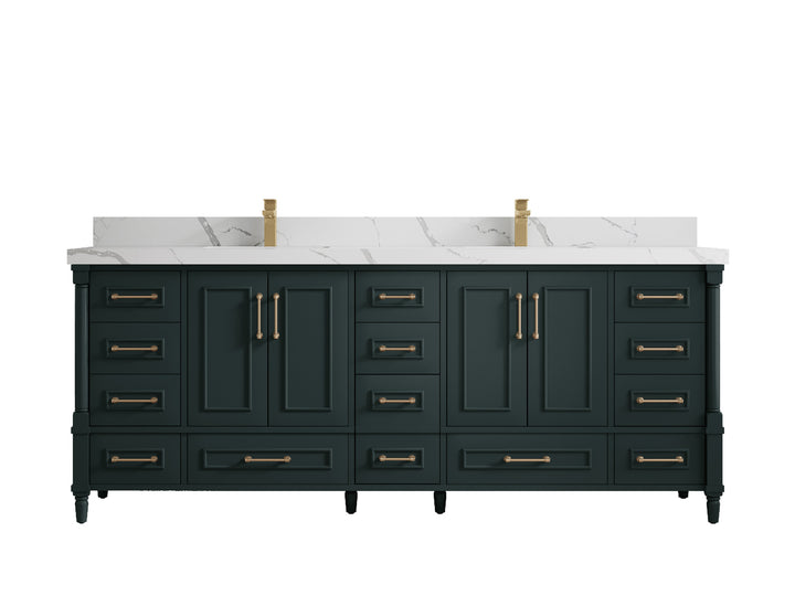Aberdeen 84 in. W x 22 in. D Double Sink Bathroom Vanity - photo 13