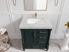 Aberdeen 30 in. W x 22 in. D Single Sink Bathroom Vanity - photo 21