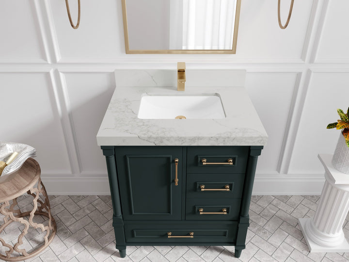 Aberdeen 30 in. W x 22 in. D Single Sink Bathroom Vanity - photo 21
