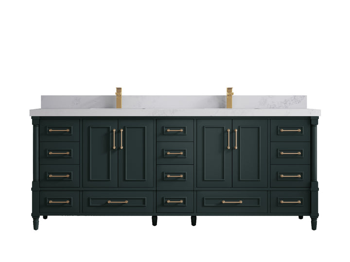 Aberdeen 84 in. W x 22 in. D Double Sink Bathroom Vanity - photo 15