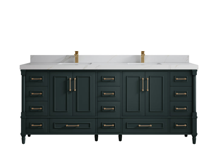 Aberdeen 80 in. W x 22 in. D Double Sink Bathroom Vanity - photo 17