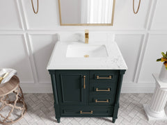 Aberdeen 30 in. W x 22 in. D Single Sink Bathroom Vanity - photo 31