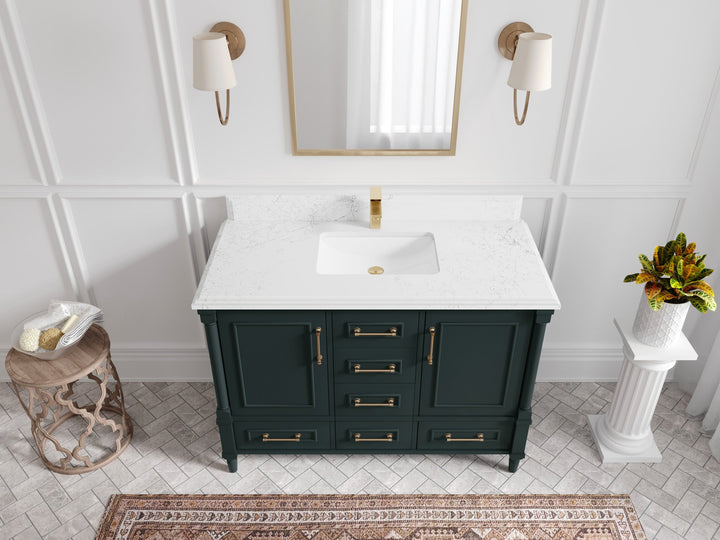 Aberdeen 48 in. W x 22 in. D Single Sink Bathroom Vanity - photo 24