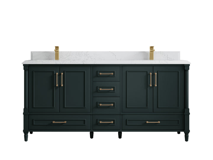 Aberdeen 72 in. W x 22 in. D Double Sink Bathroom Vanity - photo 25