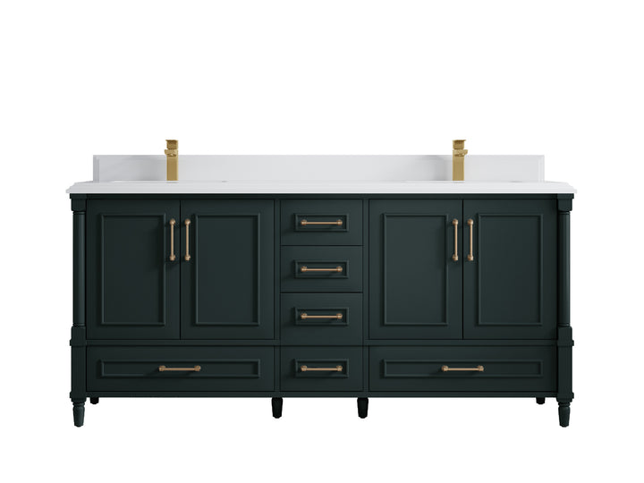 Aberdeen 72 in. W x 22 in. D Double Sink Bathroom Vanity - photo 27