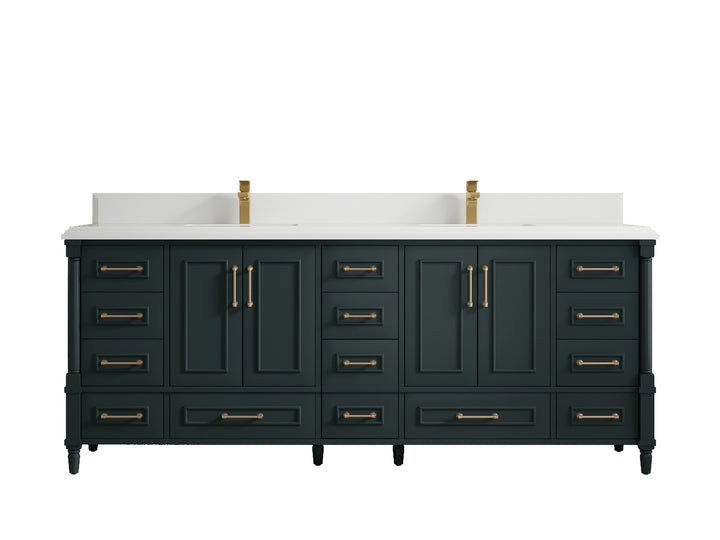 Aberdeen 84 in. W x 22 in. D Double Sink Bathroom Vanity - photo 27