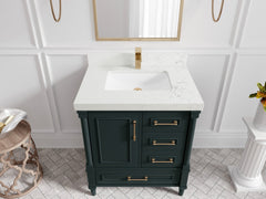 Aberdeen 30 in. W x 22 in. D Single Sink Bathroom Vanity - photo 35