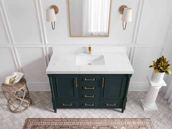 Aberdeen 48 in. W x 22 in. D Single Sink Bathroom Vanity - photo 28