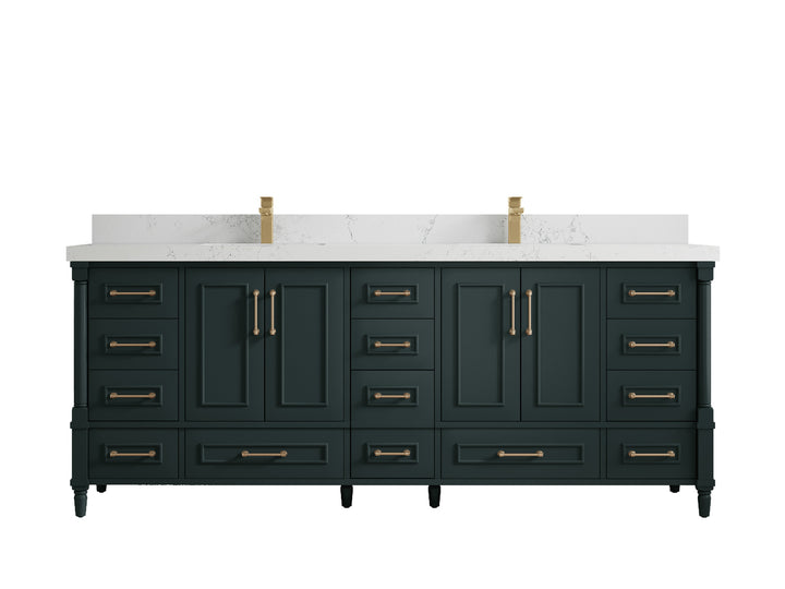 Aberdeen 84 in. W x 22 in. D Double Sink Bathroom Vanity - photo 29