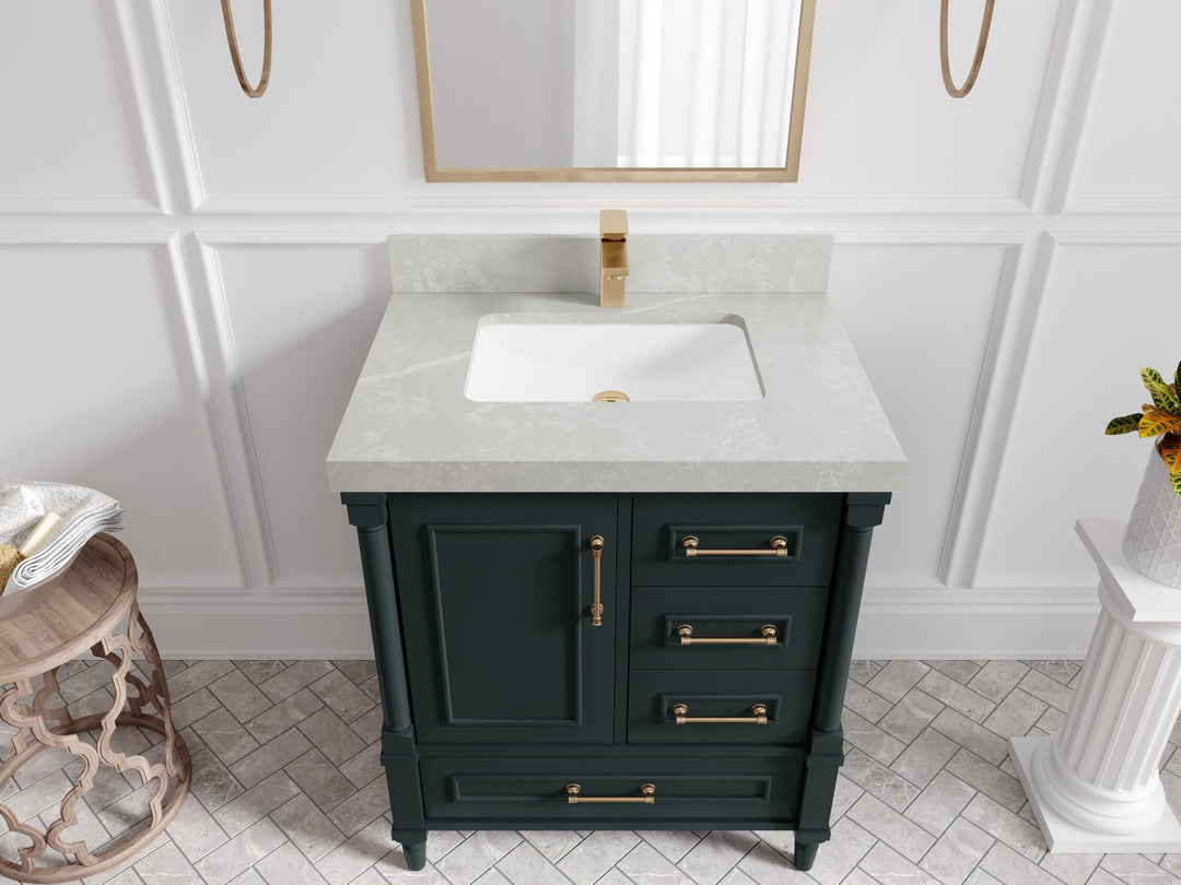 Aberdeen 30 in. W x 22 in. D Single Sink Bathroom Vanity
