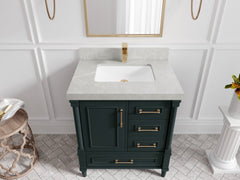 Aberdeen 30 in. W x 22 in. D Single Sink Bathroom Vanity - photo 37