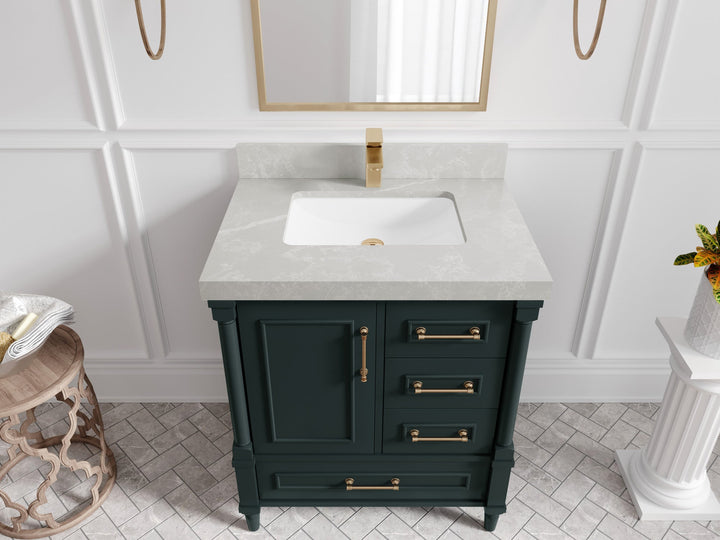 Aberdeen 30 in. W x 22 in. D Single Sink Bathroom Vanity - photo 37