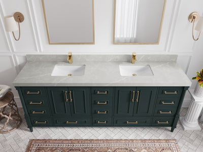 Aberdeen 84 in. W x 22 in. D Double Sink Bathroom Vanity