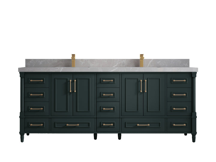 Aberdeen 84 in. W x 22 in. D Double Sink Bathroom Vanity - photo 31