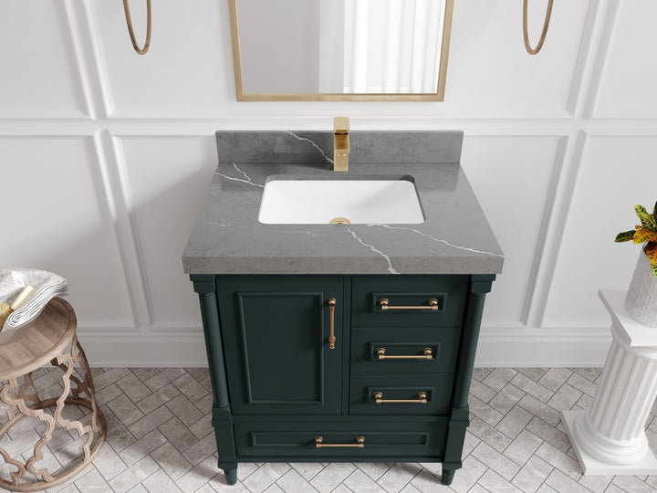 Aberdeen 30 in. W x 22 in. D Single Sink Bathroom Vanity - photo 39