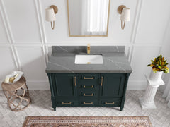 Aberdeen 48 in. W x 22 in. D Single Sink Bathroom Vanity - photo 32