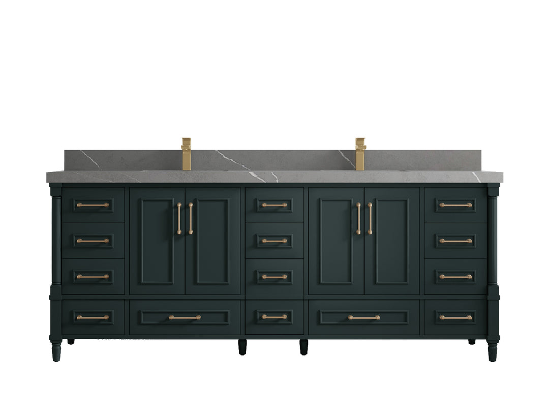 Aberdeen 84 in. W x 22 in. D Double Sink Bathroom Vanity