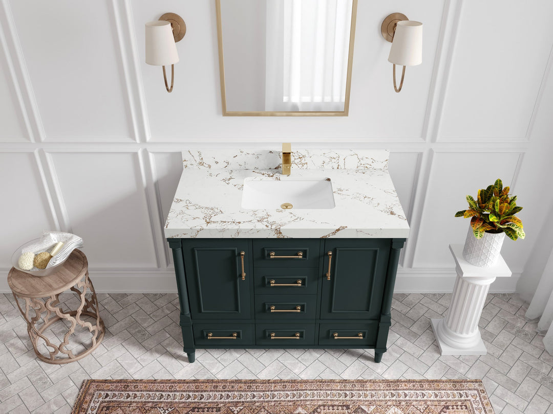 Aberdeen 42 in. W x 22 in. D Single Sink Bathroom Vanity