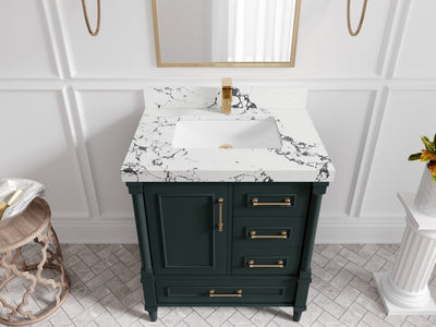 Aberdeen 30 in. W x 22 in. D Single Sink Bathroom Vanity