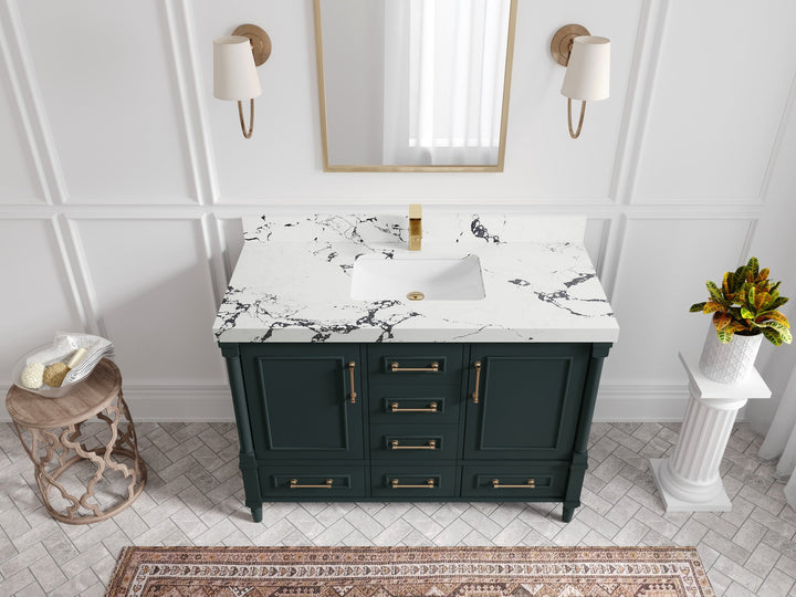 Aberdeen 48 in. W x 22 in. D Single Sink Bathroom Vanity - photo 38