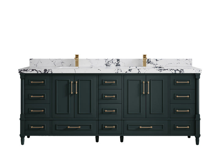 Aberdeen 84 in. W x 22 in. D Double Sink Bathroom Vanity - photo 39