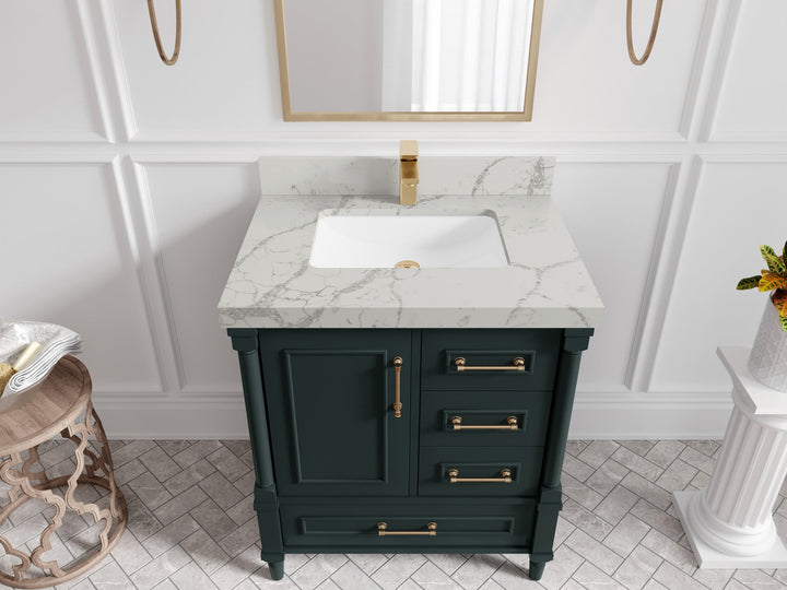 Aberdeen 30 in. W x 22 in. D Single Sink Bathroom Vanity - photo 13