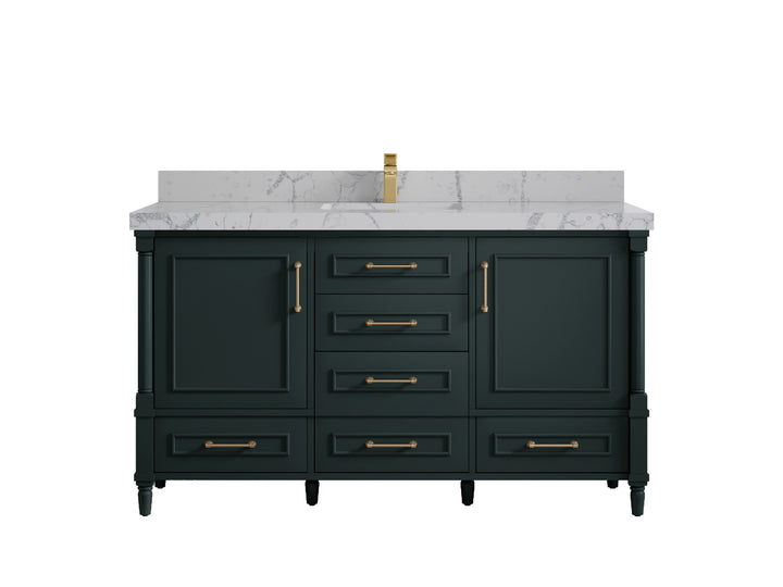Aberdeen 60 in. W x 22 in. D Single Sink Bathroom Vanity - photo 41