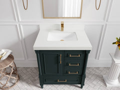 Aberdeen 30 in. W x 22 in. D Single Sink Bathroom Vanity - photo 41
