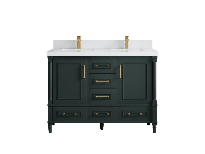 Aberdeen 48 in. W x 22 in. D Double Sink Bathroom Vanity - photo 18