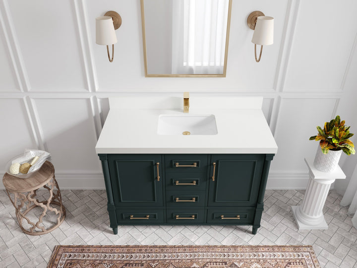 Aberdeen 48 in. W x 22 in. D Single Sink Bathroom Vanity - photo 42