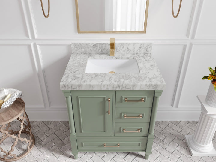 Aberdeen 30 in. W x 22 in. D Single Sink Bathroom Vanity - photo 15
