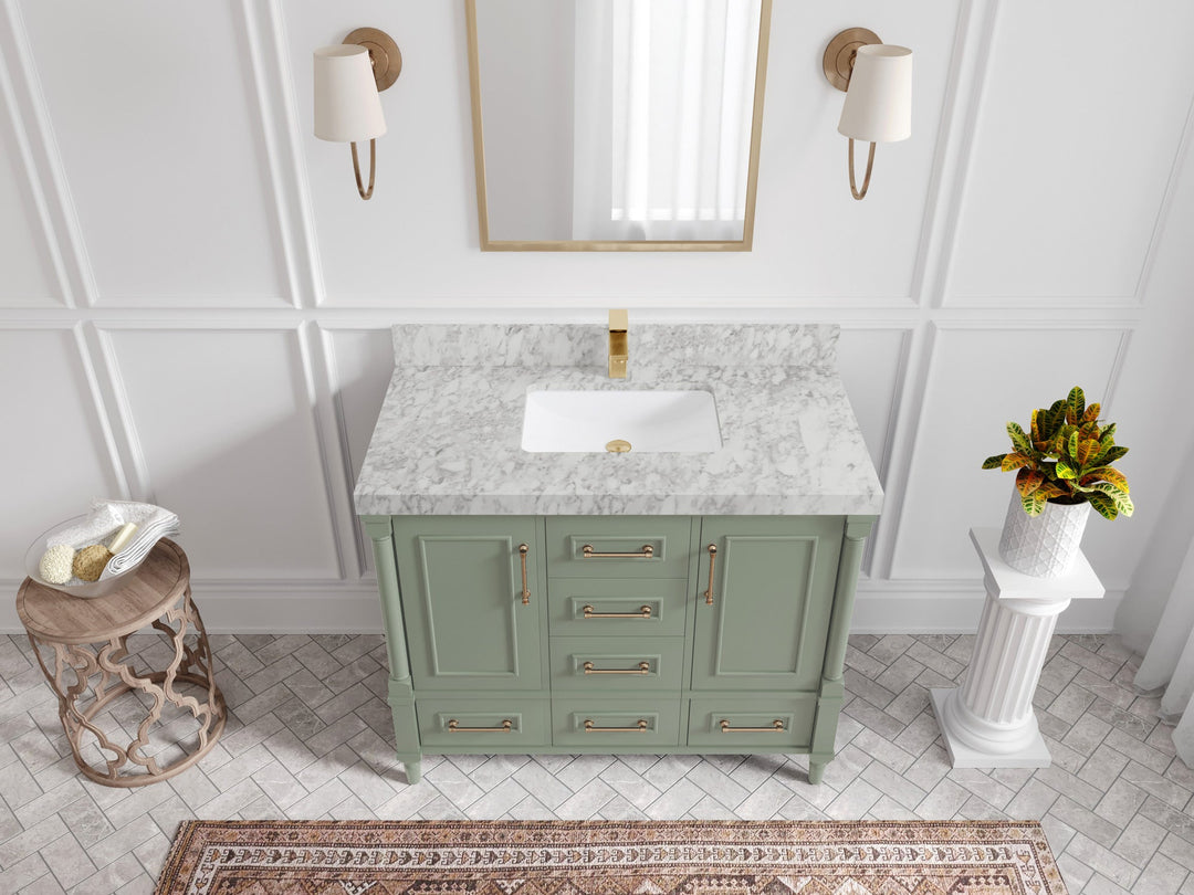 Aberdeen 42 in. W x 22 in. D Single Sink Bathroom Vanity