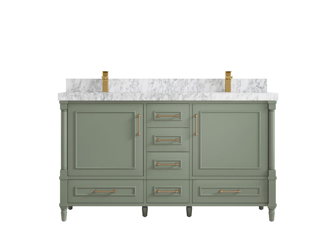 Aberdeen 60 in. W x 22 in. D Double Sink Bathroom Vanity