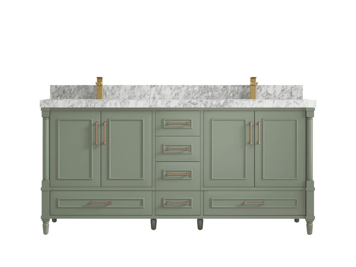 Aberdeen 72 in. W x 22 in. D Double Sink Bathroom Vanity - photo 19
