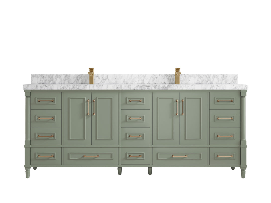 Aberdeen 84 in. W x 22 in. D Double Sink Bathroom Vanity