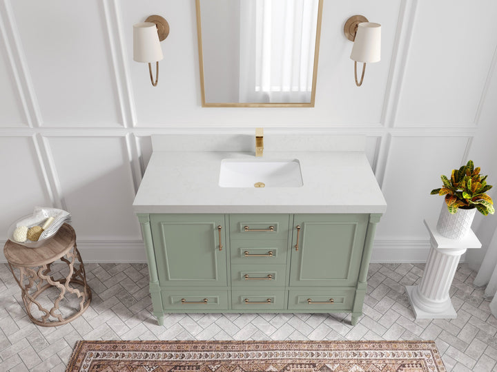 Aberdeen 48 in. W x 22 in. D Single Sink Bathroom Vanity - photo 18