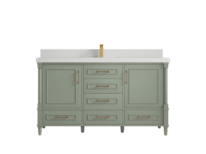 Aberdeen 60 in. W x 22 in. D Single Sink Bathroom Vanity - photo 19