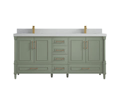 Aberdeen 72 in. W x 22 in. D Double Sink Bathroom Vanity - photo 21